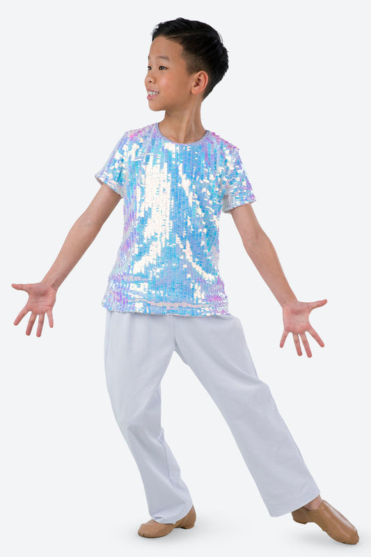 L3867 - ZOO SEQUIN SHIRT