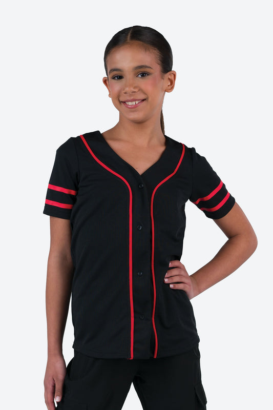 L2161 - JERSEY BUTTON DOWN SHIRT