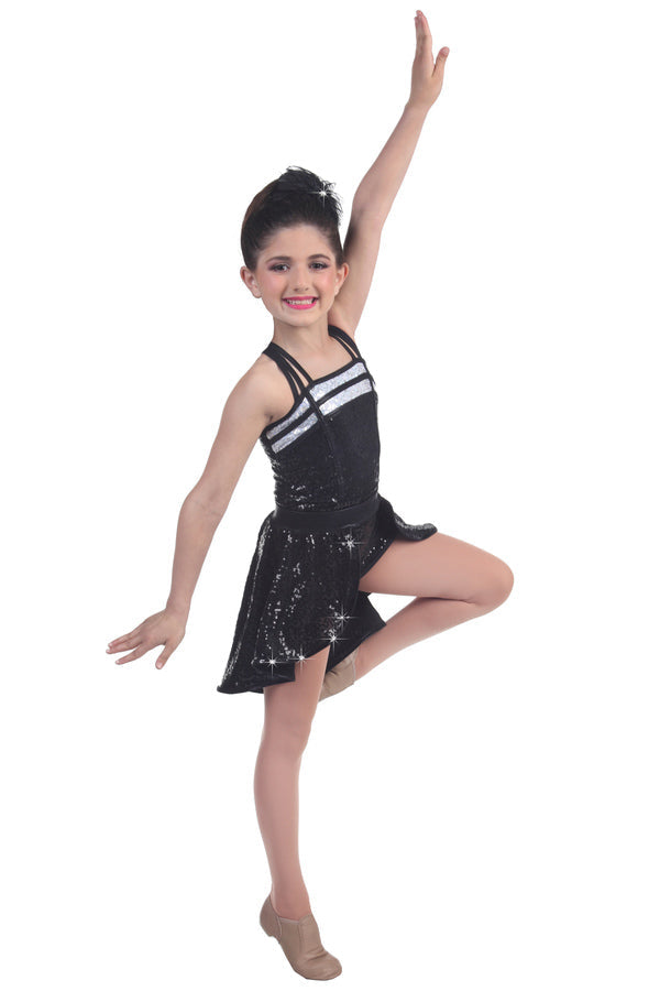 L2730S - A Class Act Sequin Skirt