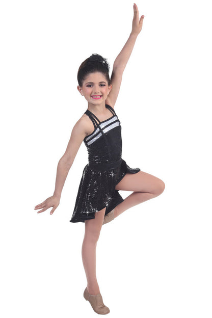 L2730S - A Class Act Sequin Skirt