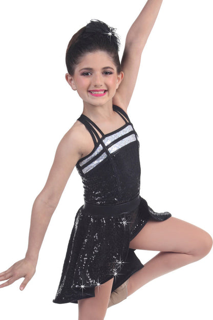 L2730S - A Class Act Sequin Skirt
