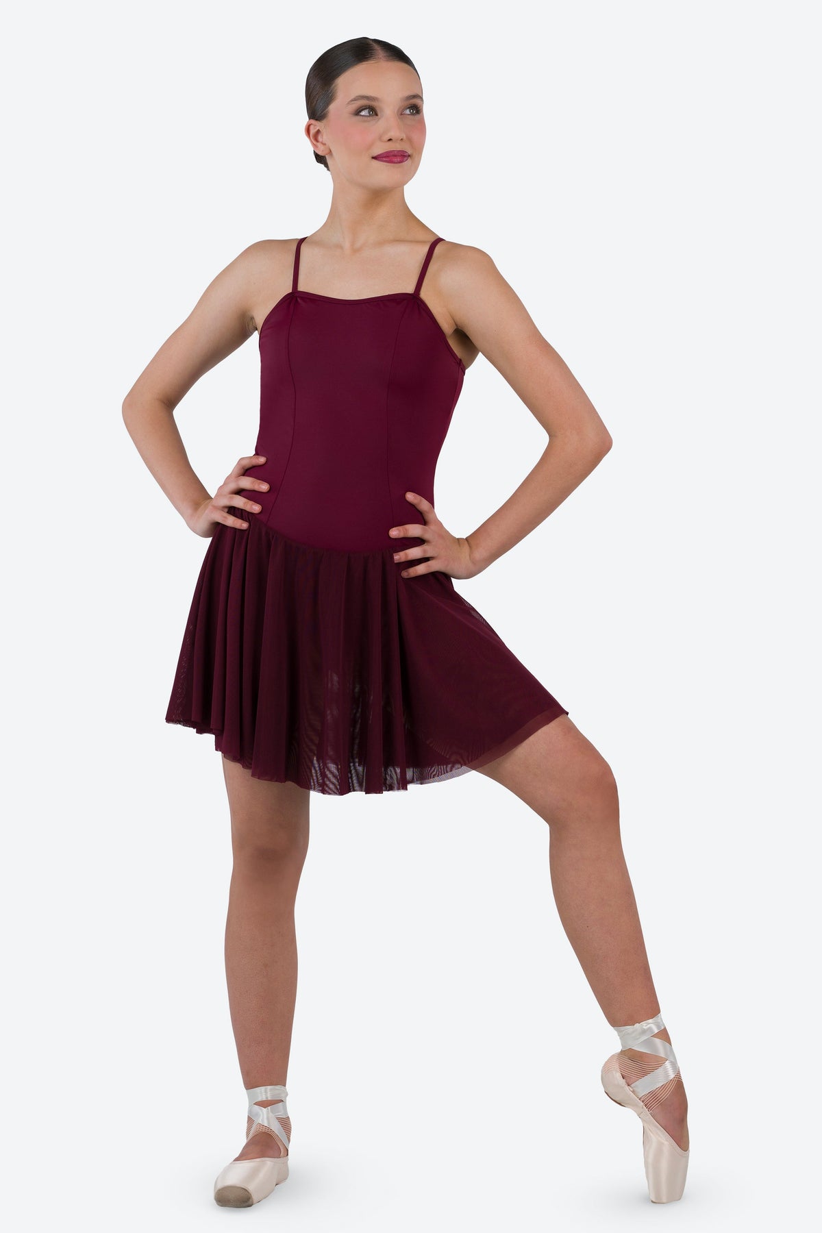 L3354 - CAMISOLE LEOTARD DRESS