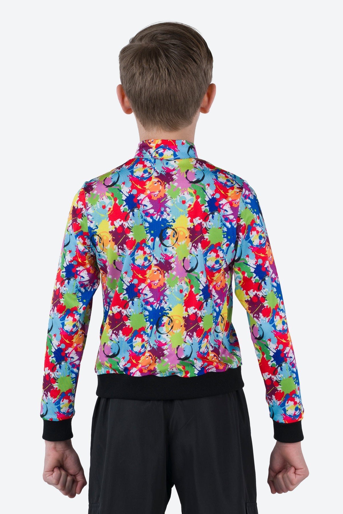 L3569 - SPLATTER PRINT JACKET