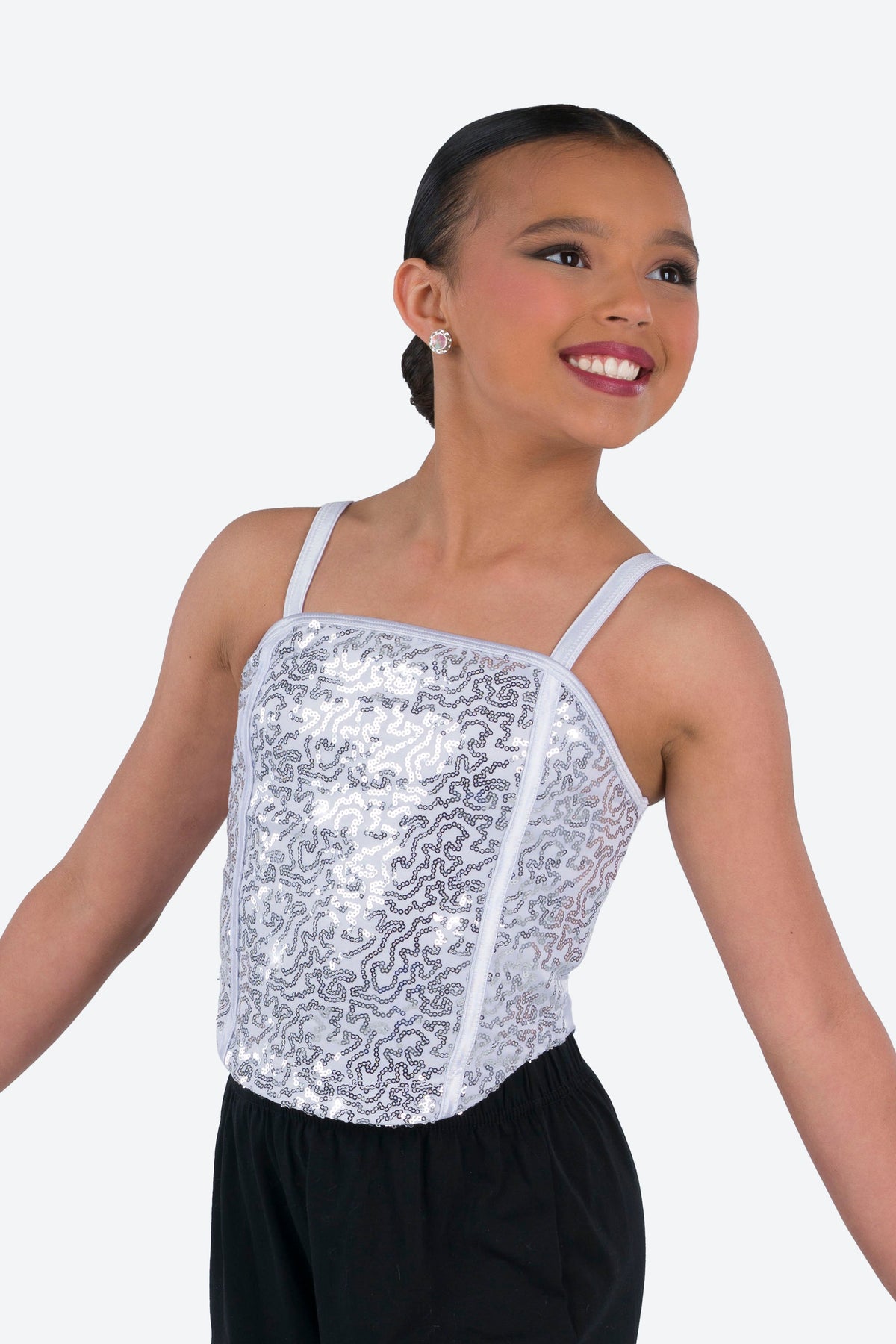 L3577 - SEQUIN CAMI TOP