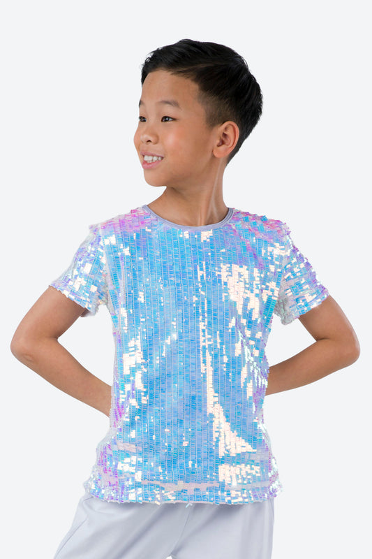 L3867 - ZOO SEQUIN SHIRT